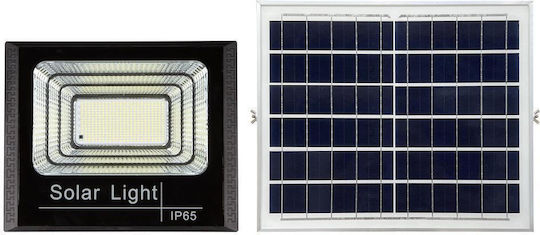 Powertech Waterproof Solar LED Flood Light 80W Natural White 4000K with Photocell and Remote Control IP65