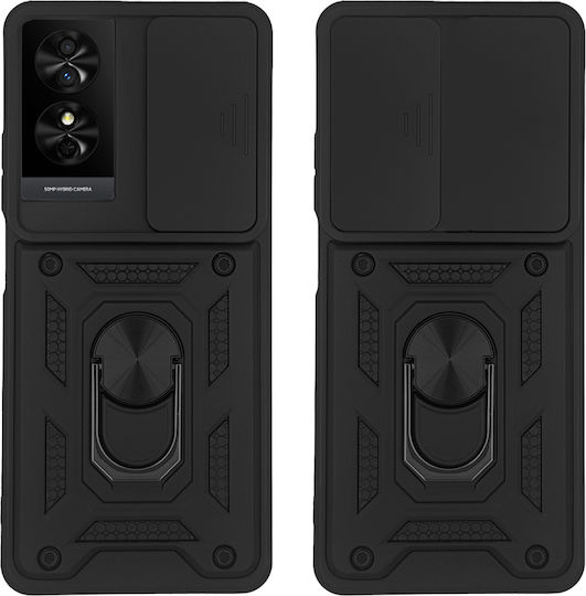 Θήκη Ring Armor Campro Sonique Tcl 50 Se Μαύρο