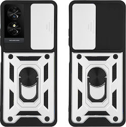 Ring Armor Campro Sonique Case for TCL 50 SE Silver