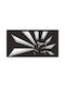 Decorațiune de Perete din Metal Krodesign Kro-1150 Storm Trooper 60 Cm Lungime Negru 1.5 Mm Grosime