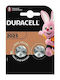 Set 2 Lithium Batteries 3 V Size Cr2025 Duracell
