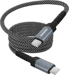 Swissten Usb-c To Usb-c Cable 60w Automatic Winding Length 1m Black Swissten Usb-c To Usb-c Cable 60w Automatic Winding Length 1m Black