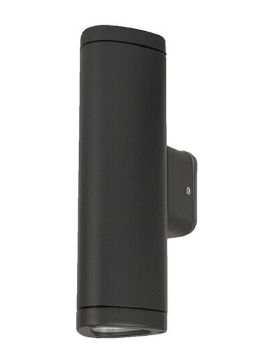 Elmark Επιτοίχιο Εξωτερικό Φωτιστικό LED IP54 6W με Φυσικό Λευκό Φως 23.16x7.26x10.64εκ.