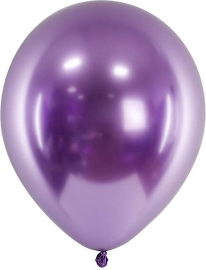 Σετ 10 Μπαλόνια Halloween Latex Μωβ 30εκ.