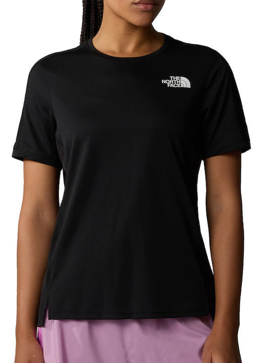 The North Face Γυναικείο Αθλητικό T-shirt Fast Drying Μαύρο