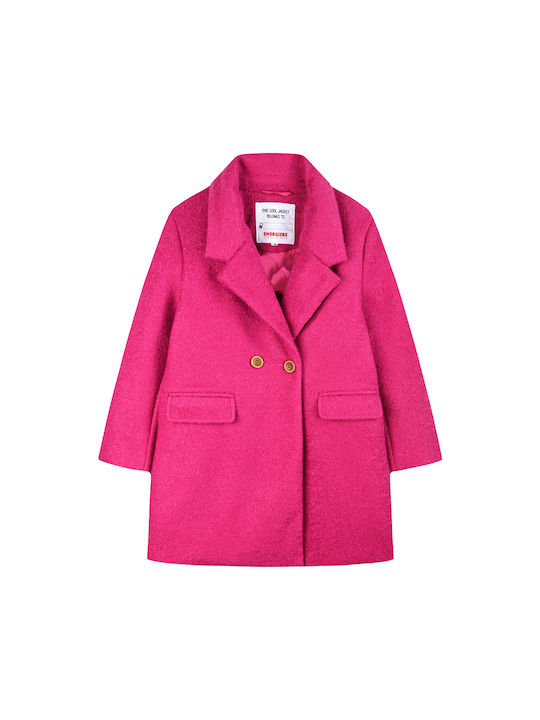 Energiers Kids Coat Magenta