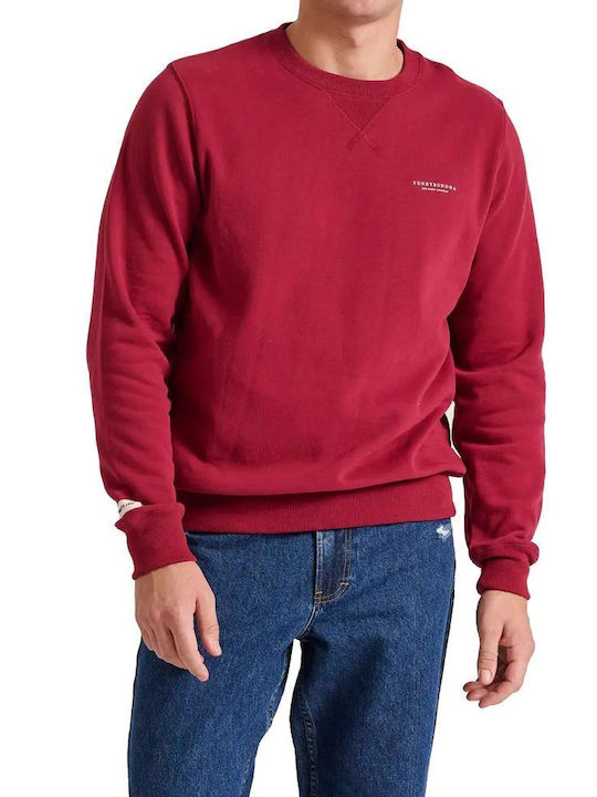 Funky Buddha Sweatshirt Burgundy