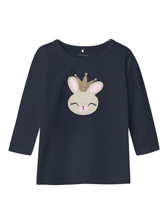 Name It Kids Long-Sleeved Blouse Dark Sapphire ...