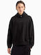 Sweatshirt mit Kapuze Schwarz