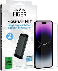 Eiger Tempered Glass 1pcs (iPhone 15)