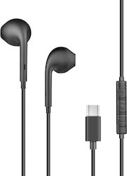 Căști cu Fir Bigben Usb-c Hands-free Kit 1.2m Negru Căști cu Fir Bigben Usb-c Hands-free Kit 1.2m Negru