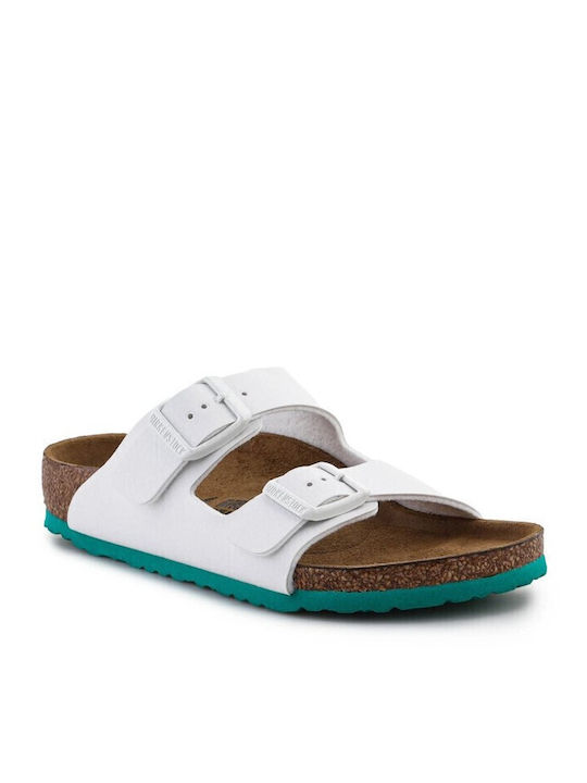 Birkenstock Kids' Sandals Arizona Anatomic White