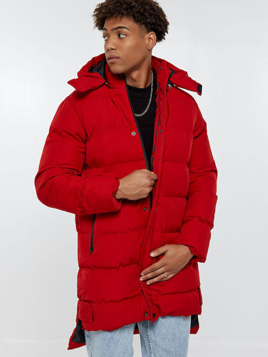 Jacket Puffer red