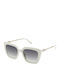 Nina Ricci Women's Sunglasses with White Frame SNR379 3GFG