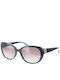 Fendi Women's Sunglasses with Black Plastic Frame and Pink Gradient Lens FS5240RK 001