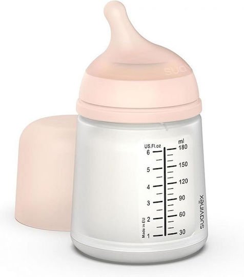 Suavinex Plastic Baby Bottle Anti-Colic with Silicone Nipple for 0+, 0+ m, months 180ml