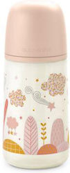 Suavinex Πλαστικό με Θηλή Σιλικόνης για 3+ μηνών Dreams Pink 270ml