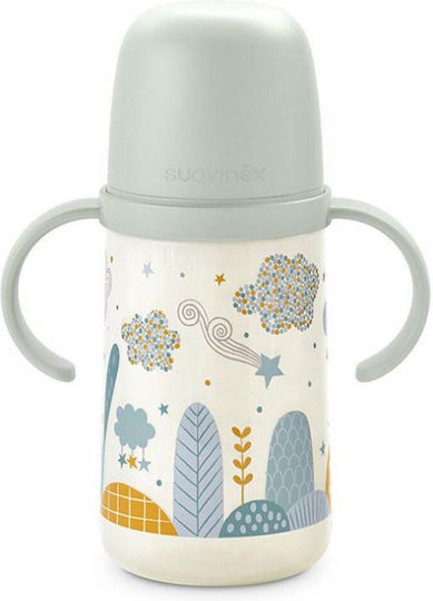 Suavinex Educational Sippy Cup Plastic with Handles Blue Dreams Blue for 6m+m+ 270ml