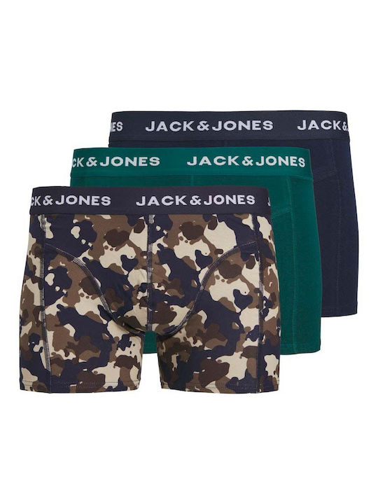 Jack & Jones Men's Boxers Navy 3Pack