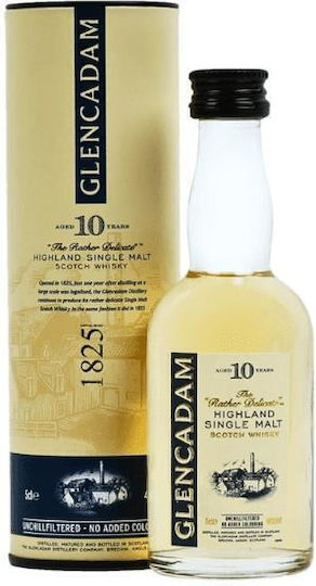 Single Malt Ουίσκι 10 Ετών Σκωτίας 46% 50ml