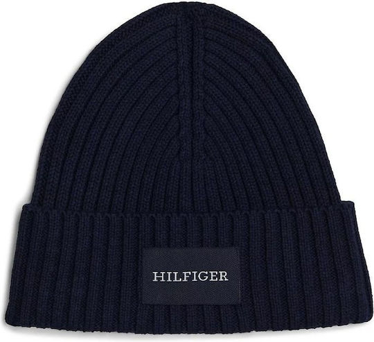 Beanie Ανδρικός Σκούφος Πλεκτός σε Μπλε χρώμα