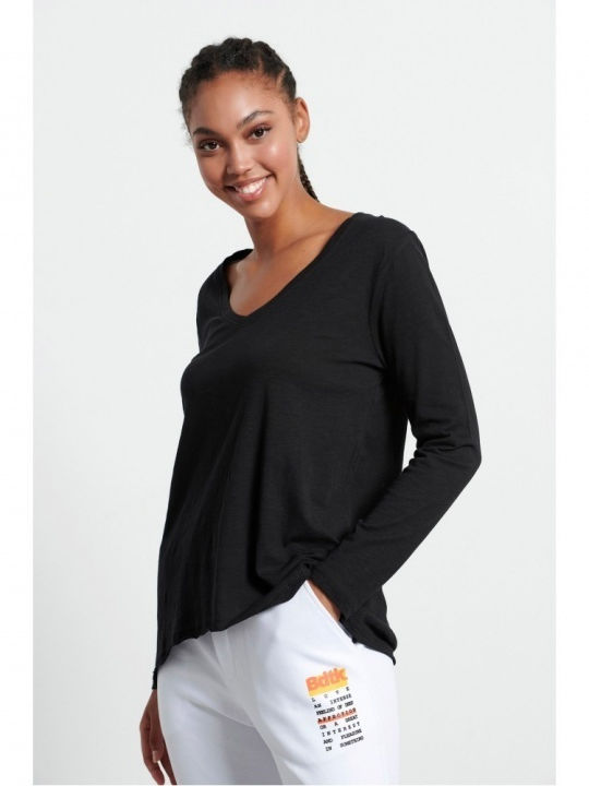 BodyTalk Bluse Schwarz BodyTalk Bluse Schwarz