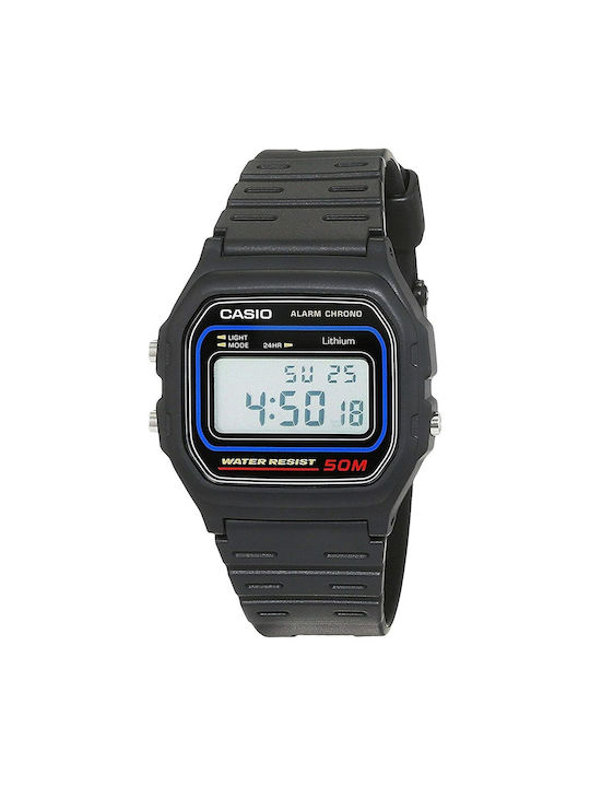 Casio Ρολόι Μπαταρίας σε Μαύρο Χρώμα