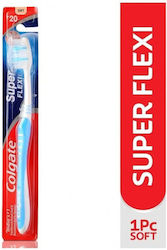 Colgate Super Flex Manual Toothbrush Soft Light Blue 1pcs