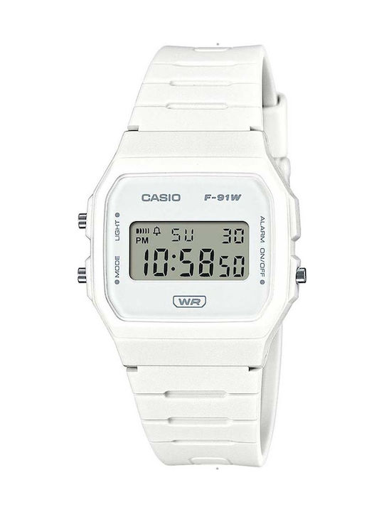 Casio Ρολόι Μπαταρίας με Καουτσούκ Λουράκι
