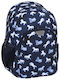 Ergonomic Backpack Zola 2 Compartments 2 Side Mesh Pockets Adjustable Shoulder Straps Lightweight