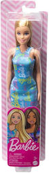Barbie Blonde with Blue Dress for 3+ Years