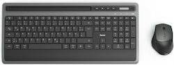 HAMA KMW-600 Plus Wireless Keyboard & Mouse Set English US