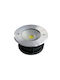 Elmark Σποτ Δαπέδου LED 30W με Ψυχρό Λευκό Φως IP67 Ασημί