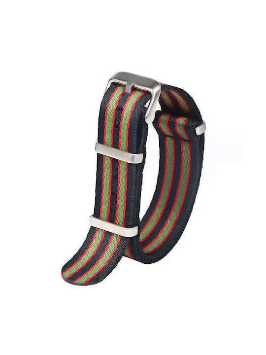 Fabric Strap Nato Black 22mm