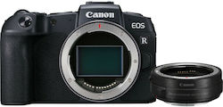 Canon Mirrorless Camera EOS RP Body + Adapter EF-EOS R Full Frame Black