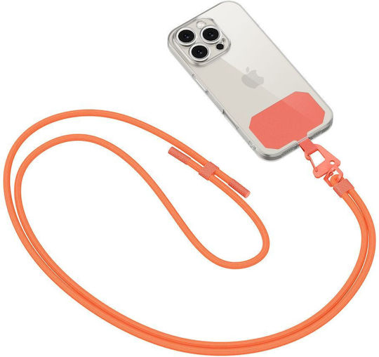 Tech-Protect C5s Rope Διακοσμητικό Κινητών Πορτοκαλί 1693229763