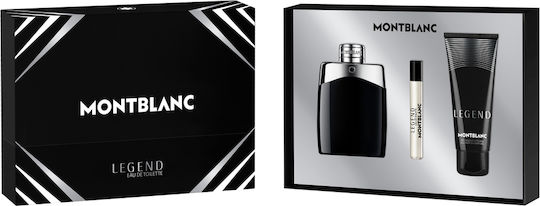 MontBlanc Legend Herren Set mit Eau de Toilette 3Stück