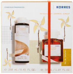 Korres Cashmere Kumquat Дамски Комплект с Eau de Toilette