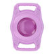 Holder Pet Collar Case Silicone for AirTag in Purple color