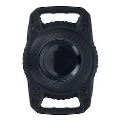 iSelf Holder Pet Collar Case Silicone for AirTag in Black color