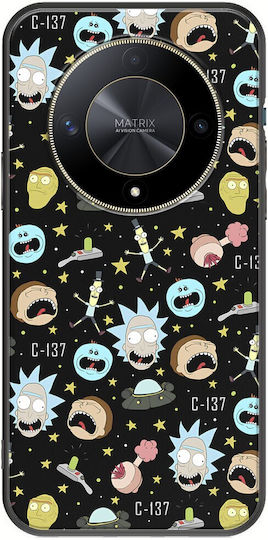C-137 Rick Morty Honor Magic 6 Lite 5G Negru TPU Silicon Negru