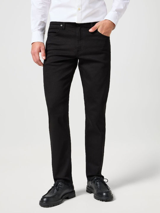 Wrangler Greensboro Ανδρικό Παντελόνι Τζιν Black