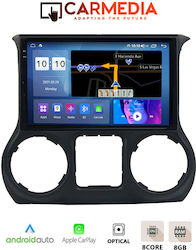 Carmedia Car-Audiosystem für Jeep Wrangler 2011-2017 (Bluetooth/USB/WiFi/GPS) mit Touchscreen 10.36"