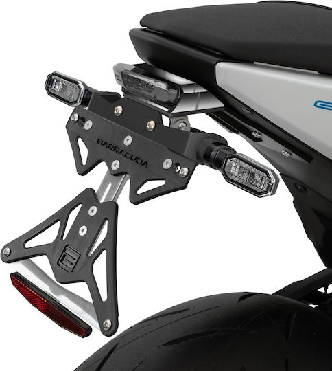 Barracuda Foldable Motorcycle License Plate Holder