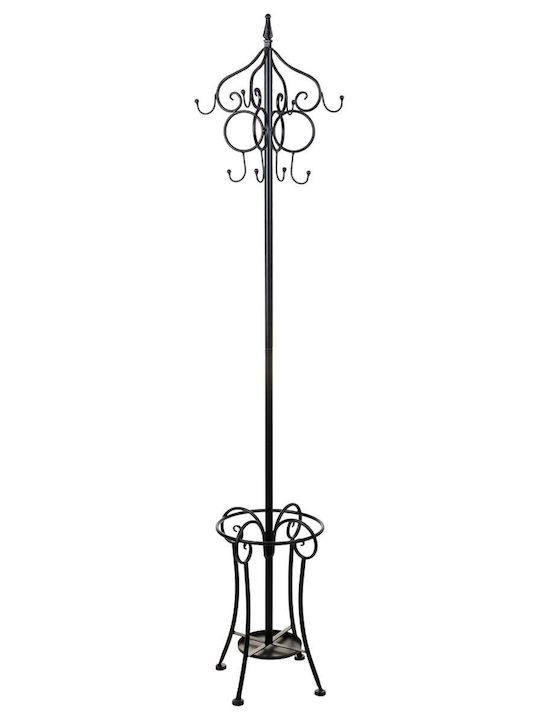 Alexandra House Living Hat Stand Black 26 X 38 X 26 Cm