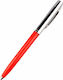 Fisher Space Pen Cap-o-matic Chrome Cap Red Barrel 775-r In A Gift Box