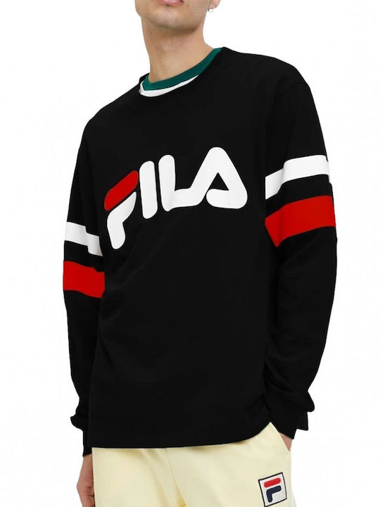 Fila Herren Sweatshirt Schwarz