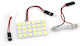 Carman LED Dome Light 12V 24pcs 5050 SMD 36mm Ng-9dl-5050-006