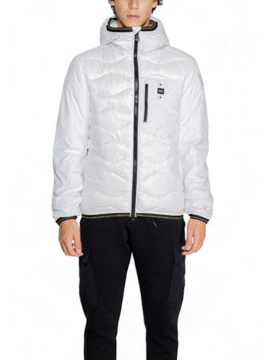 Blauer Men's Winter Jacket White