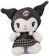 Zhtrade Plush Toy Kuromi for 3+ Years 20 cm